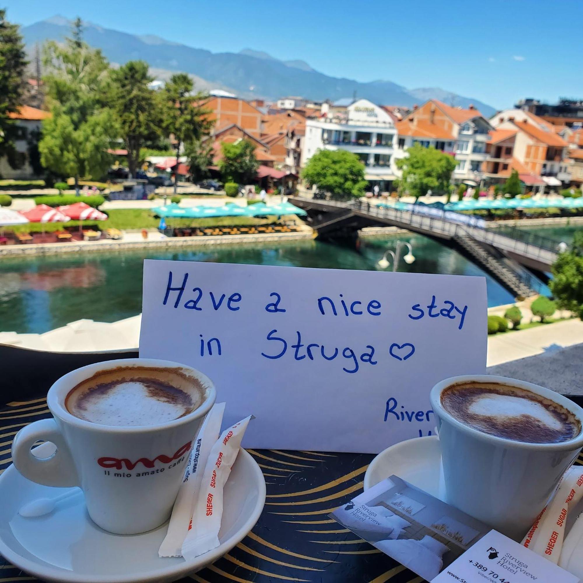 Struga Riverview Hotel Exterior photo