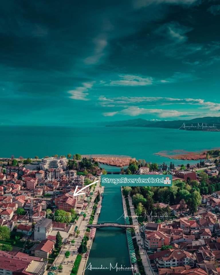 Struga Riverview Hotel Exterior photo